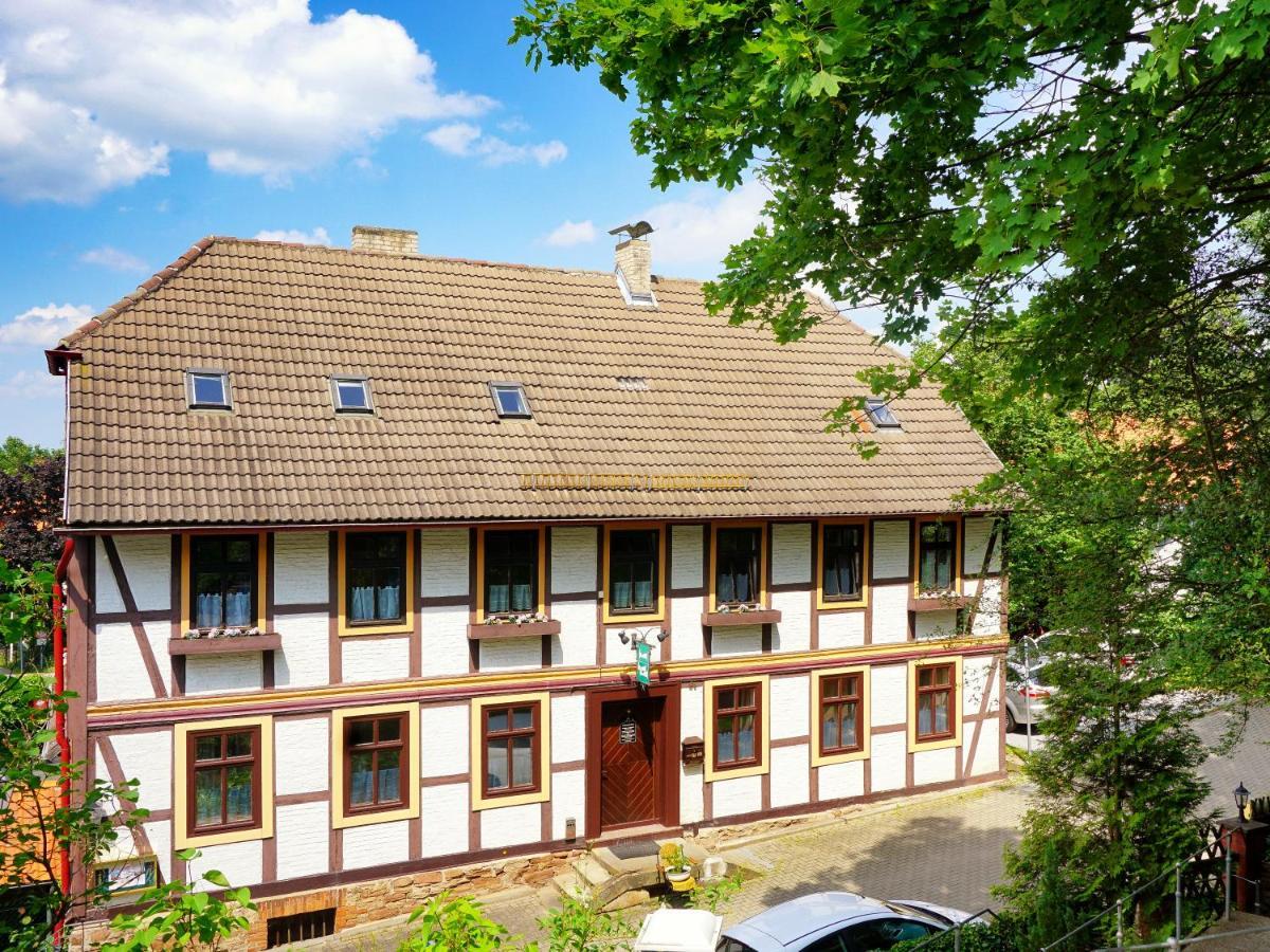 Schlossberg-Hotel Garni Wernigerode Dış mekan fotoğraf